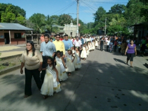 graduation parade