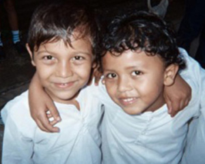 nephews Memo and Ronal 2 two boys
